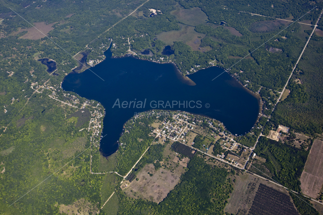 Eight Point Lake in Clare County, Michigan